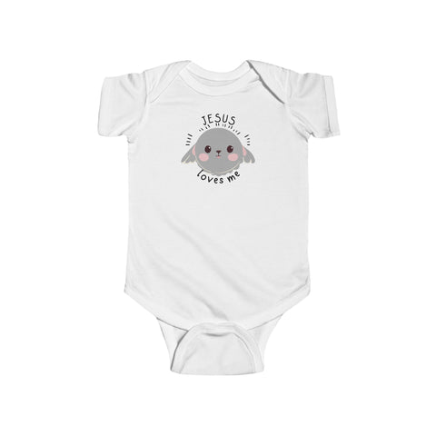 Jesus Loves Me - Christian Baby Bodysuit | Sweet and Funny Infant Outfit