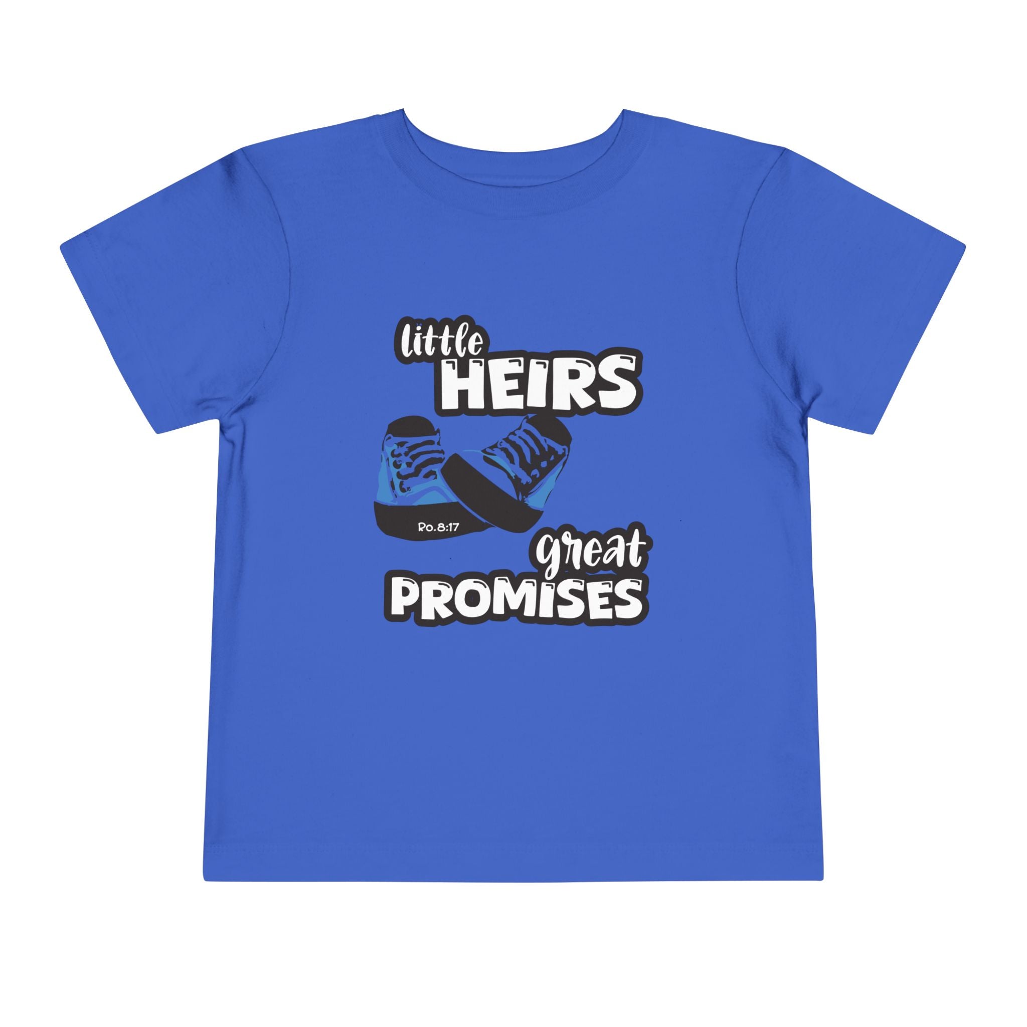 Toddler Short Sleeve Tee – "Little Heirs, Great Promises"