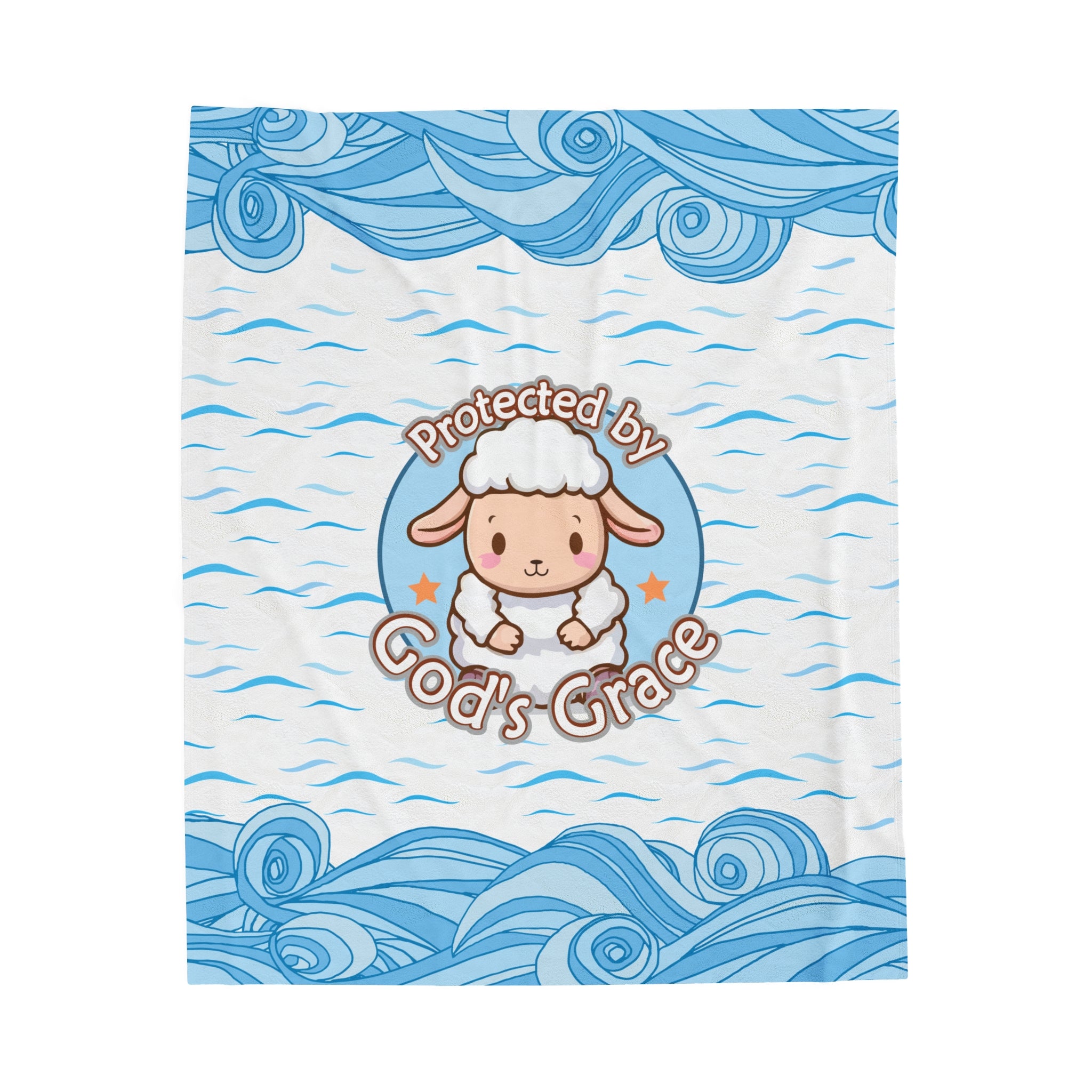 Protected by God´s Grace - Soft Blanket