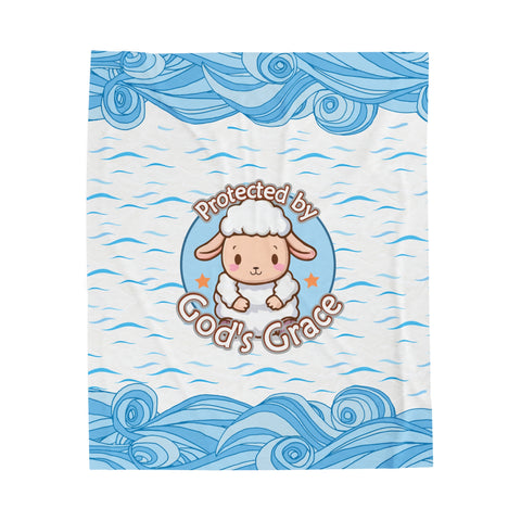 Protected by God´s Grace - Soft Blanket