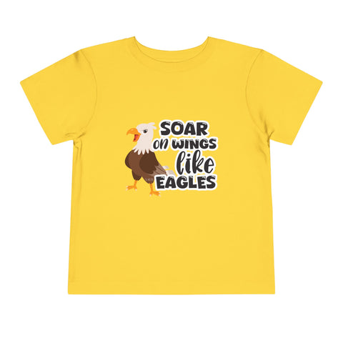 Toddler Short Sleeve Tee – "Soar on Wings Like Eagles"