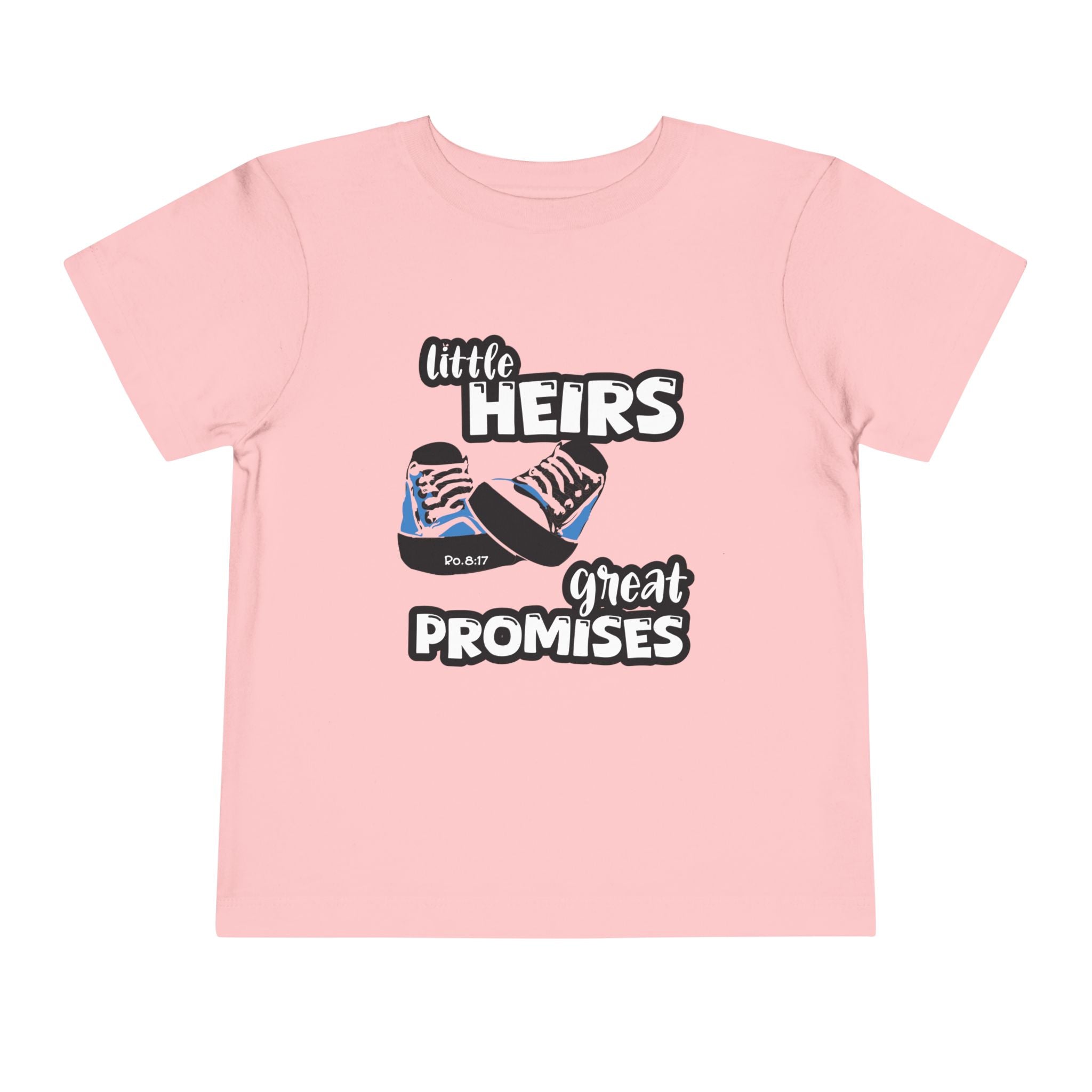 Toddler Short Sleeve Tee – "Little Heirs, Great Promises"