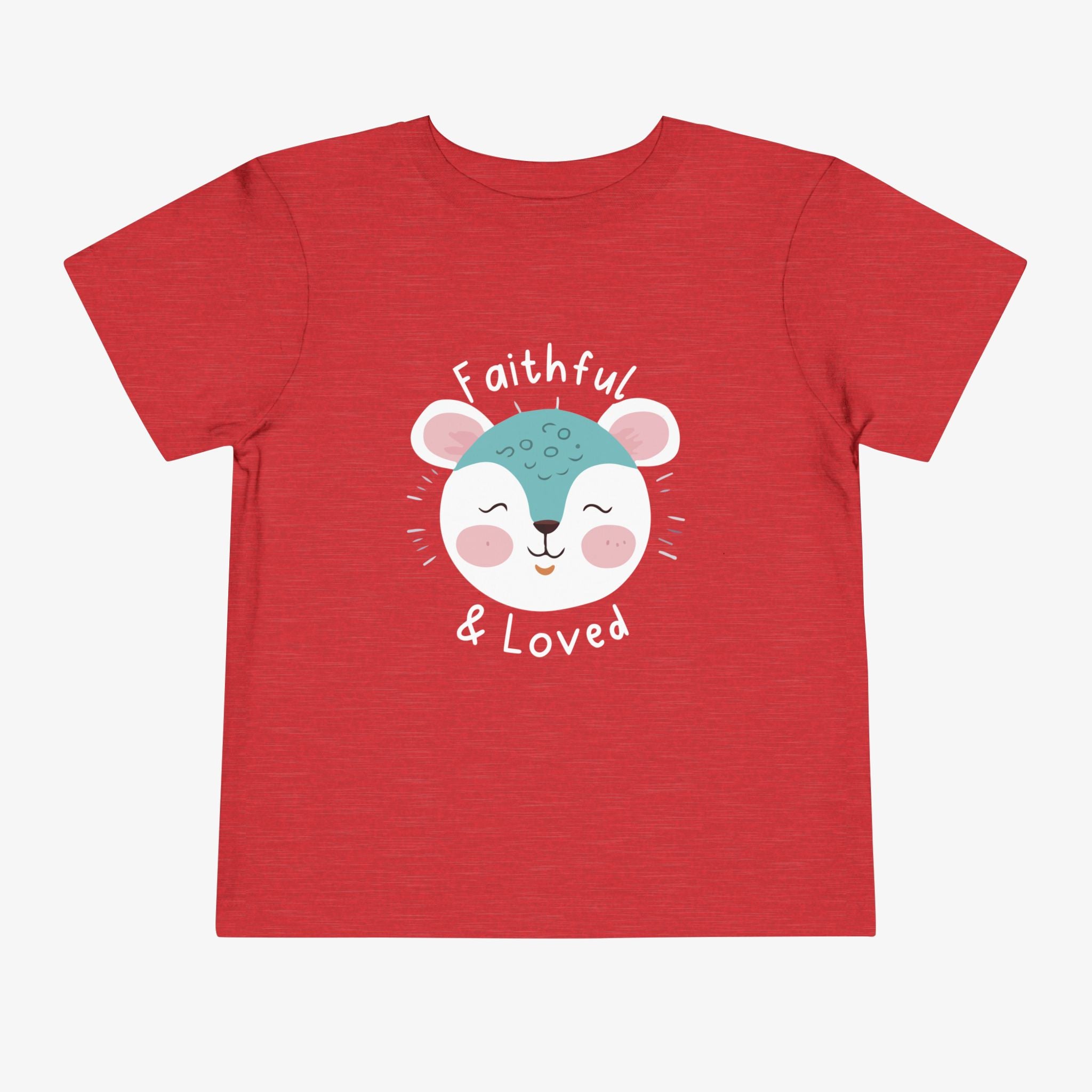 Christian T-shirt for KIDS "Faithful and love"