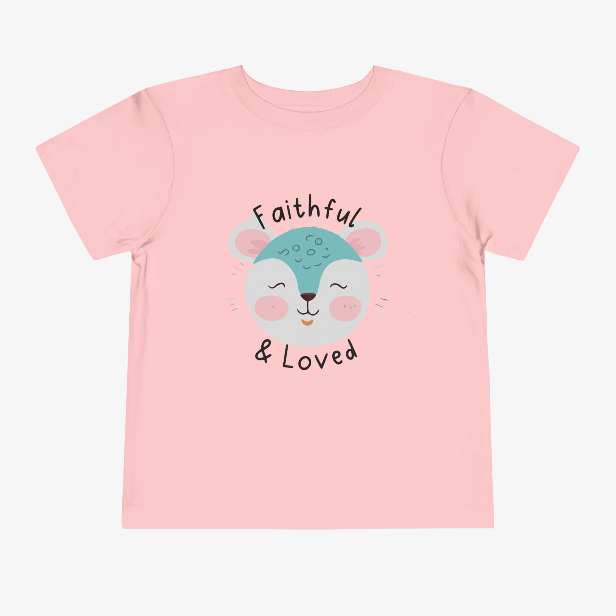 Christian T-shirt for KIDS "Faithful and love"