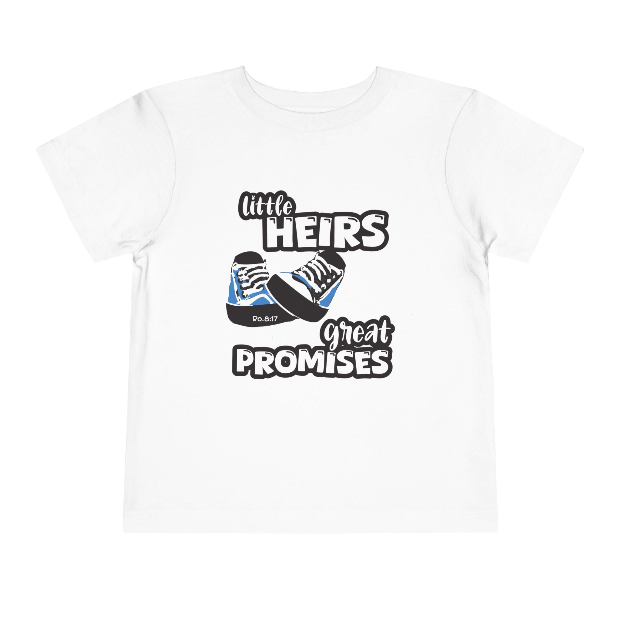 Toddler Short Sleeve Tee – "Little Heirs, Great Promises"