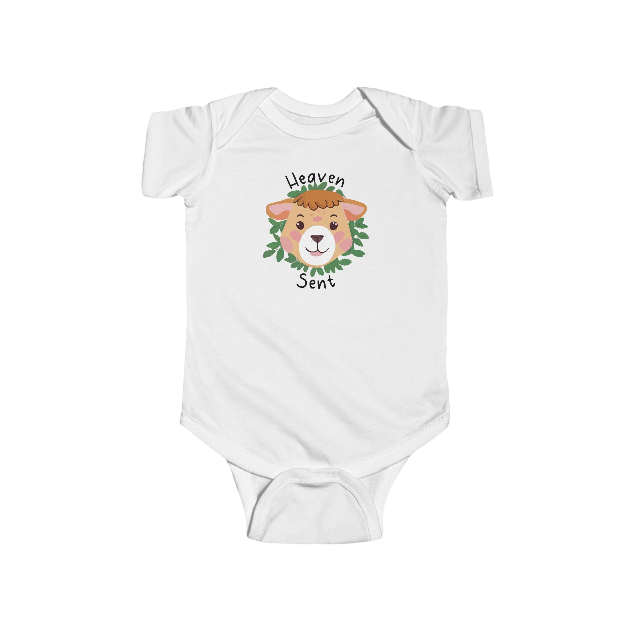 Heaven Sent - Christian Baby Bodysuit | Sweet and Funny Infant Outfit