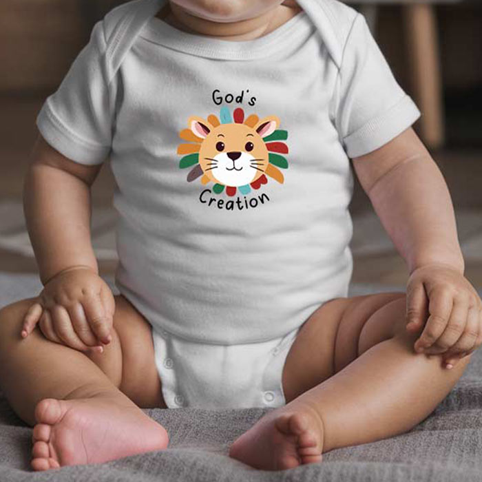 God's Creation - Christian Baby Bodysuit | Sweet and Funny Infant Outfit