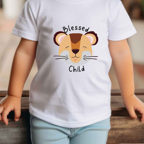 Christian T-shirt for KIDS "Blessed Child"