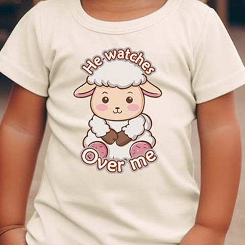 He Watches Over Me Toddler T-Shirt