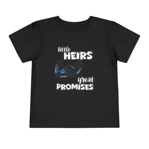 Toddler Short Sleeve Tee – "Little Heirs, Great Promises"