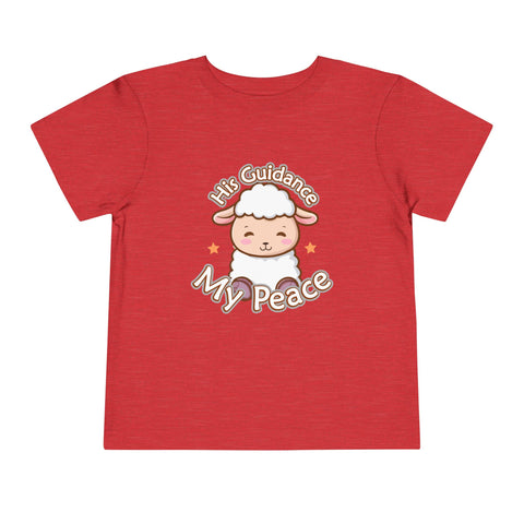 His Guidance My Peace Toddler T-Shirt